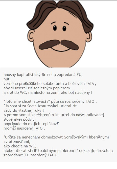 TATO bojuje proti liberálnym zvrátenostiam !