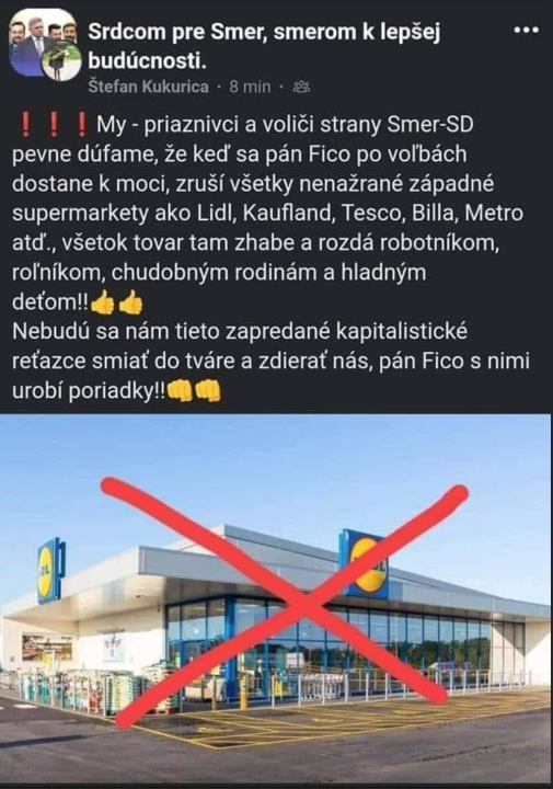 Dezolé voliči SMERáckej Mafie