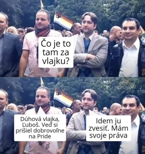 Blaha rad saskuje s vlajockami