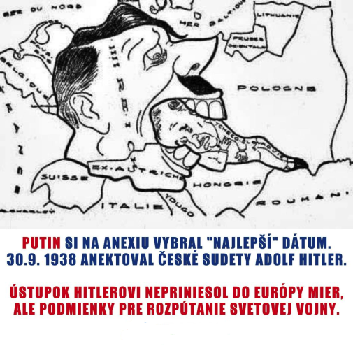 putin = Hitler