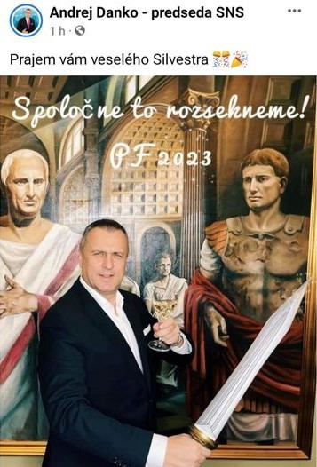 Bodám vás všade. PlgTr.kKt. Andrej Danko