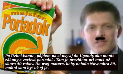 Majster Poriadok XI - Uganda, ďalšia svetová strana