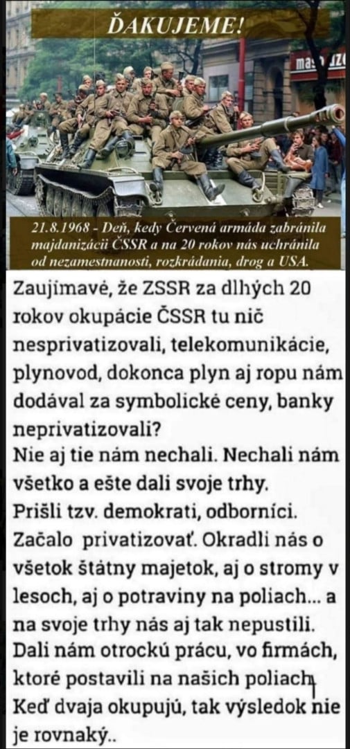 Medzitým u dezolátov