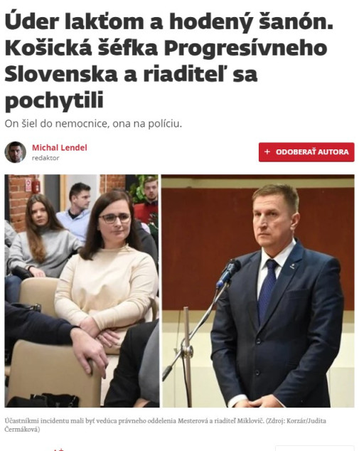 súdružka z PS ide Bomby, šupy, úder lakťom, šanónom