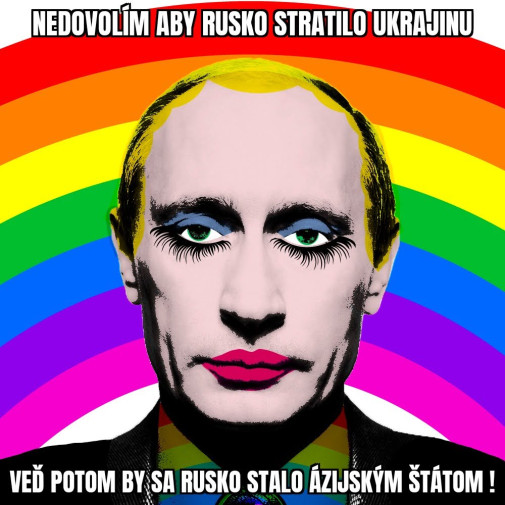 Ukrajina je predsa Ruská kolónia, vy vojnoví štváči !