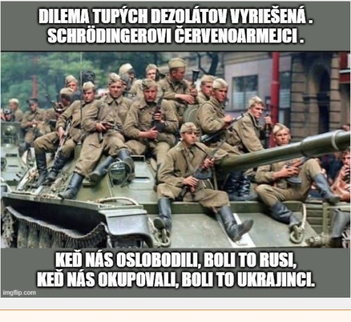 neúprosná logika dezolátov a frustrátov